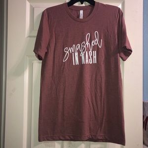 Medium Nashville “Smashed in Nash” Womens Tshirt